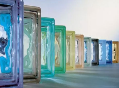 Plain and Coloured Glass Blocks