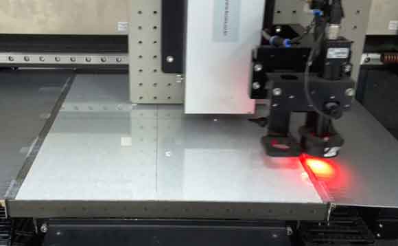 Laser glass cutting