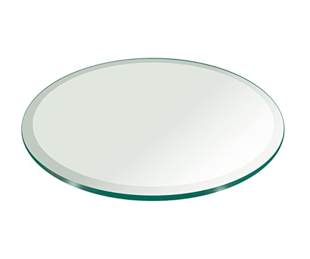 Buy 48 inch round 15mm Toughened glass for Patio table / Outdoor table / Dining