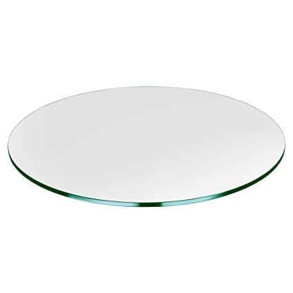 Buy Round Clear Tempered Glass 8 mm thickness - 40 Inches Diameter