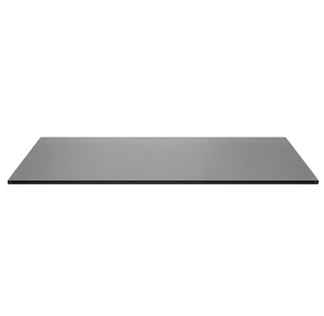 Buy 28x54 Inches Rectangle Grey Tempered Glass 8 mm for Table Top