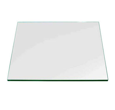 Buy 35x35 Inch 10 MM Thickness Square Clear Glass for Coffee / Centre Table / Teapoy