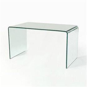 Buy Vogue Bent Glass Desk 19 mm thickness 167x61x76 cm