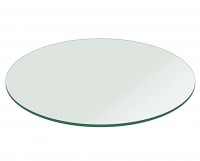 Buy 36 Inches Round 10 mm thick Clear Glass for Table Top For 4 Seat Dining / Coffee / Patio Table