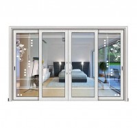 Buy Aluminium frame sliding glass doors system