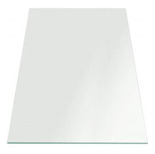 Buy 52x36 Inch Table Top Clear Glass (10mm) for 4 Seater Rectangle Dining Table